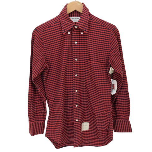 トムブラウン THOM BROWNE ギンガムチェック シャツ メンズ JPN:0